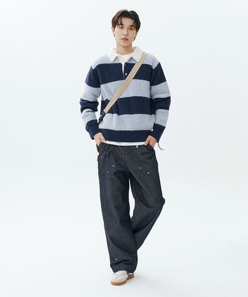 POKER FACE（ポーカーフェイス）の「RUGBY SWEATER BLUE/NAVY（ニット/セーター・メンズ・その他・48）」の10枚目の写真