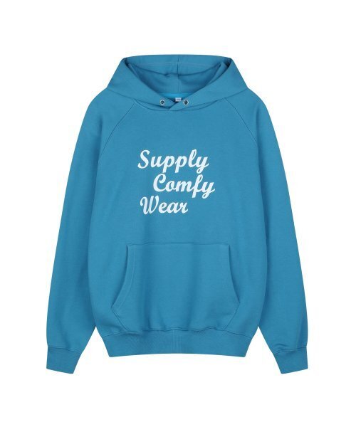 YOUNEEDGARMENTS(ユーニーズガーメンツ)の「SCW クラシック フードパーカー (ブルー)(パーカー・メンズ・その他・40/38/42)」の1枚目の写真