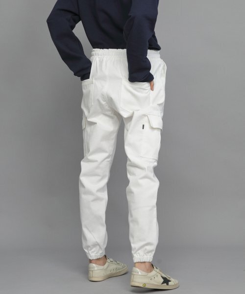 SAINTCREW(セントクルー)の「レトロラインカーゴジョガーパンツ RL-311CJ ホワイト(スウェットパンツ・メンズ・その他・SMALL/MEDIUM/LARGE/X-LARGE)」の4枚目の写真