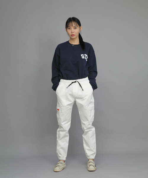 SAINTCREW(セントクルー)の「レトロラインカーゴジョガーパンツ RL-311CJ ホワイト(スウェットパンツ・メンズ・その他・SMALL/MEDIUM/LARGE/X-LARGE)」の7枚目の写真