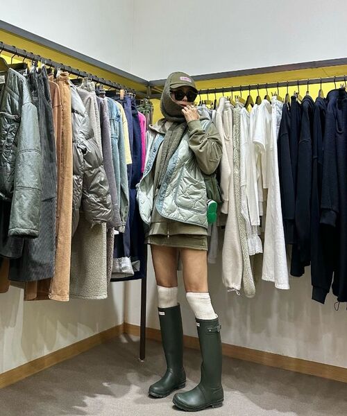 EPISODE UNTITLED（エピソードアンタイトルド）の「IN&OUT PATCHWORK ZIP-UP HOODIE_BLACK（パーカー・レディース・その他・1/2）」の12枚目の写真