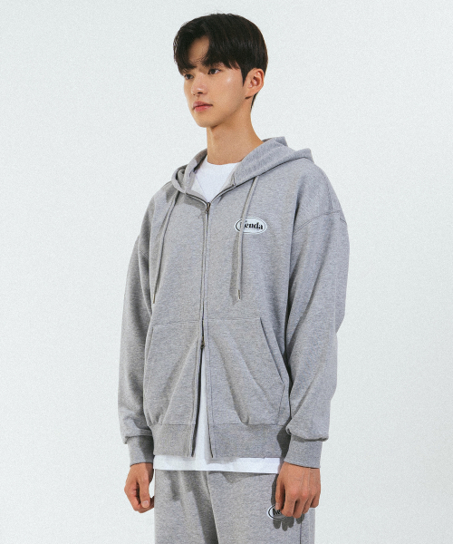 KENDA(ケンダ)の「DREAMCATCHER HOOD ZIP-UP (MELANGE)(パーカー・メンズ・チャコールグレー・SMALL/MEDIUM/LARGE/X-LARGE)」の2枚目の写真