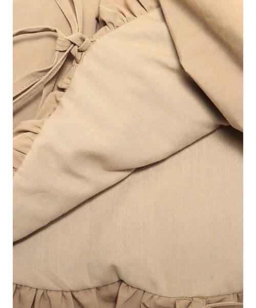 CALNAMUR（カルナムール）の「ドロストバルーンミニスカート（スカート・レディース・ホワイト/グリーン/ブラウン・FREE）」の19枚目の写真