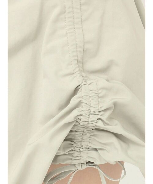 CALNAMUR（カルナムール）の「ドロストバルーンミニスカート（スカート・レディース・ホワイト/グリーン/ブラウン・FREE）」の22枚目の写真