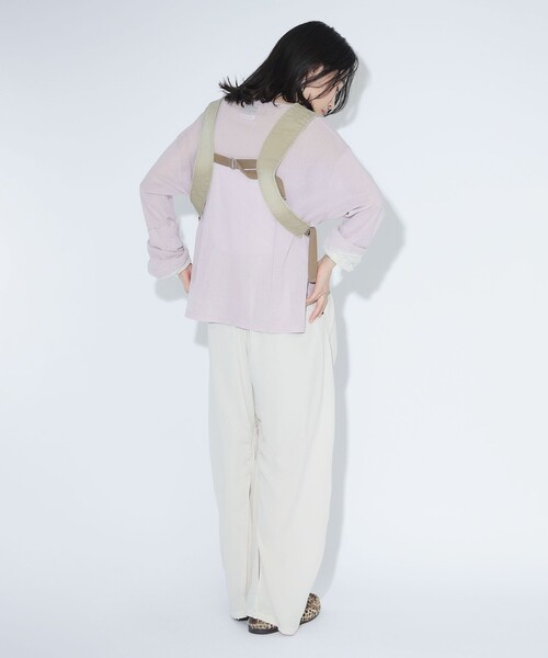 maturely(マチュアリー)の「【7/16再値下げ】maturely / チノ ディッキー ベスト(ベスト・レディース・カーキ・ONE SIZE)」の4枚目の写真