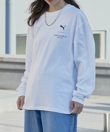 PUMA/プーマ×MONSTER HUNTER/モンスターハンター WILDS LS コラボロゴ ロングスリーブ Tシャツ 秋 秋服 2026年秋冬