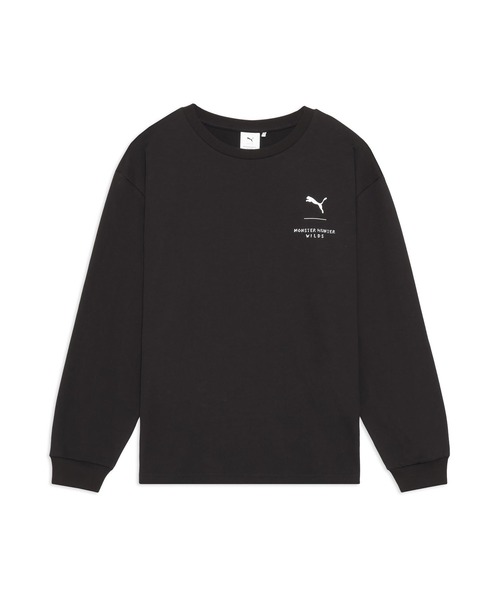 PUMA（プーマ）の「PUMA/プーマ×MONSTER HUNTER/モンスターハンター WILDS LS コラボロゴ ロングスリーブ Tシャツ 秋 秋服 2026年秋冬（Tシャツ/カットソー・メンズ・ホワイト/ブラック・M/L/XL）」の17枚目の写真