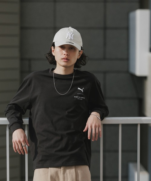 PUMA（プーマ）の「PUMA/プーマ×MONSTER HUNTER/モンスターハンター WILDS LS コラボロゴ ロングスリーブ Tシャツ 秋 秋服 2026年秋冬（Tシャツ/カットソー・メンズ・ホワイト/ブラック・M/L/XL）」の20枚目の写真