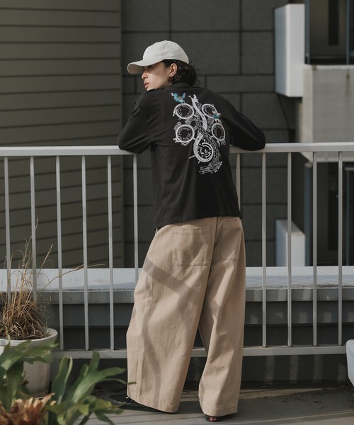 PUMA（プーマ）の「PUMA/プーマ×MONSTER HUNTER/モンスターハンター WILDS LS コラボロゴ ロングスリーブ Tシャツ 秋 秋服 2026年秋冬（Tシャツ/カットソー・メンズ・ホワイト/ブラック・M/L/XL）」の22枚目の写真