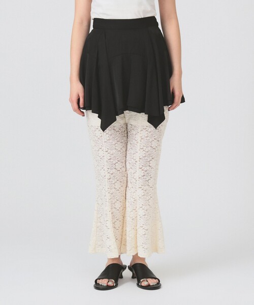 Ray BEAMS(レイビームス)の「イレギュラー ヘム ミニスカート(スカート・レディース・ブラック/チャコールグレー・0/1)」の18枚目の写真