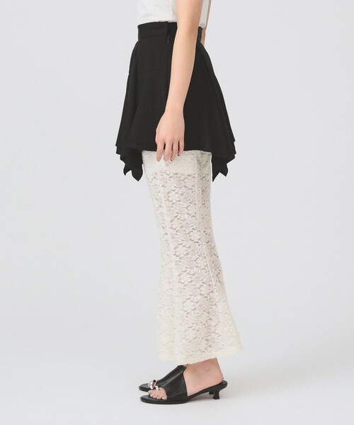 Ray BEAMS(レイビームス)の「イレギュラー ヘム ミニスカート(スカート・レディース・ブラック/チャコールグレー・0/1)」の19枚目の写真