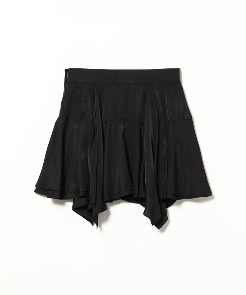 Ray BEAMS(レイビームス)の「イレギュラー ヘム ミニスカート(スカート・レディース・ブラック/チャコールグレー・0/1)」の6枚目の写真