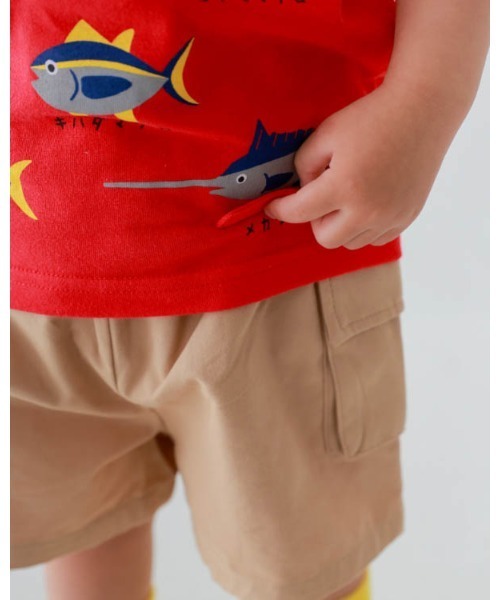 CHEEK ROOM(チークルーム)の「CHEEK ROOM/チークルーム いろいろマグロTシャツ(Tシャツ/カットソー・キッズ・イエロー/レッド/サックスブルー・130cm/120cm/110cm/100cm/90cm/80cm)」の13枚目の写真
