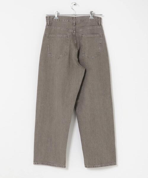 URBAN RESEARCH(アーバンリサーチ)の「11.8oz COL/DENIM WIDE PANTS(デニムパンツ・メンズ・モカ/ライトベージュ・MEDIUM/LARGE)」の3枚目の写真