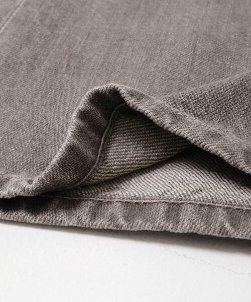 URBAN RESEARCH(アーバンリサーチ)の「11.8oz COL/DENIM WIDE PANTS(デニムパンツ・メンズ・モカ/ライトベージュ・MEDIUM/LARGE)」の5枚目の写真