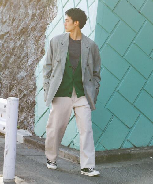 URBAN RESEARCH(アーバンリサーチ)の「11.8oz COL/DENIM WIDE PANTS(デニムパンツ・メンズ・モカ/ライトベージュ・MEDIUM/LARGE)」の7枚目の写真