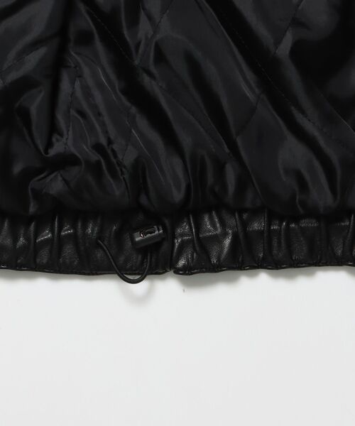 SEQUENZ(シークエンズ)の「フェイクファー×レザー / 中綿フーディジャケット / FUR PU HOODIEJKT(その他アウター・メンズ・ブラウン/ブラック・MEDIUM/LARGE)」の10枚目の写真