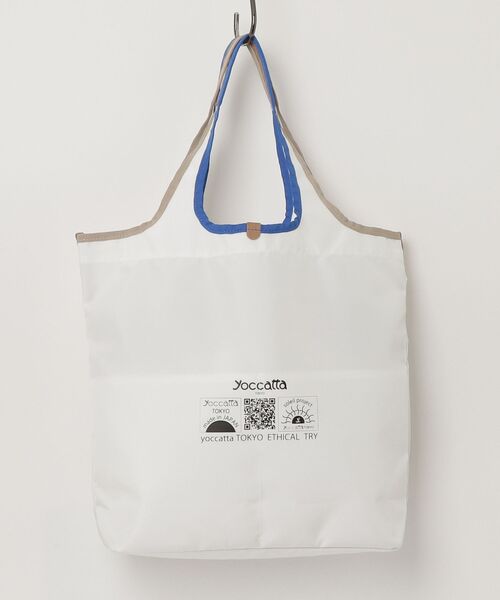 yoccatta TOKYO（ヨカッタトウキョウ）の「yoccatta TOKYO/ヨカッタトーキョー 【AIRBACK/エアバック】Come Back Material マッハGoGoGo バッグ <MADE IN JAPAN>（トートバッグ・レディース・ホワイト・FREE）」の10枚目の写真