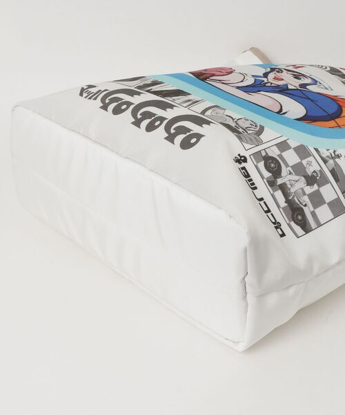 yoccatta TOKYO（ヨカッタトウキョウ）の「yoccatta TOKYO/ヨカッタトーキョー 【AIRBACK/エアバック】Come Back Material マッハGoGoGo バッグ <MADE IN JAPAN>（トートバッグ・レディース・ホワイト・FREE）」の11枚目の写真