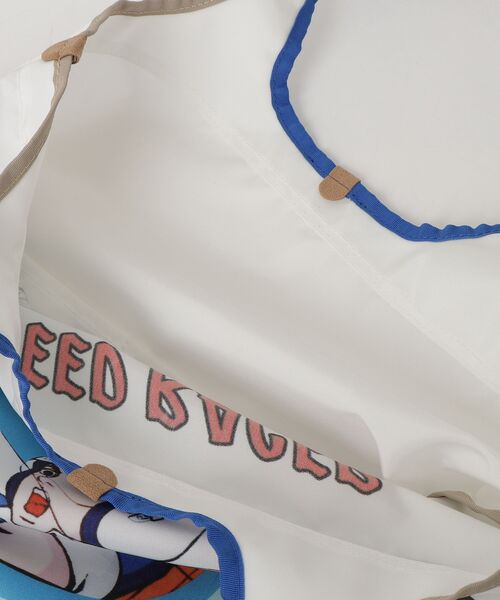 yoccatta TOKYO（ヨカッタトウキョウ）の「yoccatta TOKYO/ヨカッタトーキョー 【AIRBACK/エアバック】Come Back Material マッハGoGoGo バッグ <MADE IN JAPAN>（トートバッグ・レディース・ホワイト・FREE）」の12枚目の写真