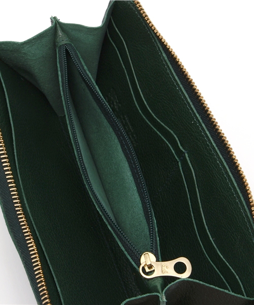 IL BISONTE（イルビゾンテ）の「IL BISONTE / ORIGINAL LEATHER / LONG WALLET（財布・レディース・ダークブラウン/レンガ/ライトブラウン/ナチュラル/オレンジ/ブラック/グリーン/レッド/ダークグレー/ネイビー/オリーブ/ホワイト・FREE）」の20枚目の写真