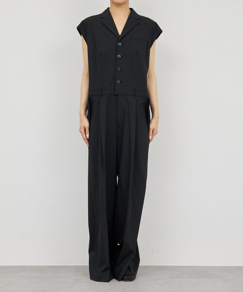 GALLARDAGALANTE(ガリャルダガランテ)の「オールインワン(ワンピース・レディース・グレイッシュベージュ/ブラック・FREE)」の18枚目の写真