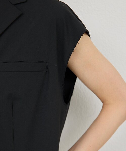 GALLARDAGALANTE(ガリャルダガランテ)の「オールインワン(ワンピース・レディース・グレイッシュベージュ/ブラック・FREE)」の14枚目の写真