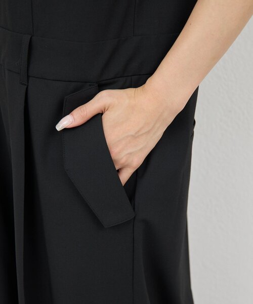 GALLARDAGALANTE(ガリャルダガランテ)の「オールインワン(ワンピース・レディース・グレイッシュベージュ/ブラック・FREE)」の7枚目の写真