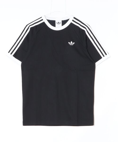 adidas(アディダス)の「adidas Originals(アディダスオリジナルス) 3-STRIPES TEE スリーストライプ Tシャツ ユニセックス【2026年春夏入荷モデル】(Tシャツ/カットソー・レディース・ブラック/ホワイト・L/M/S)」の8枚目の写真