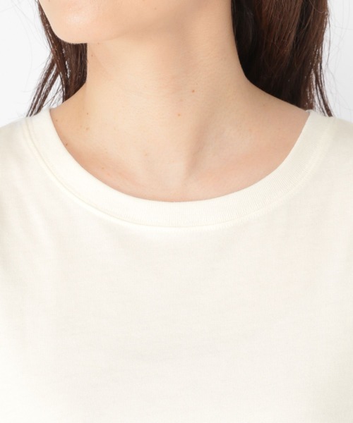 studio CLIP(スタディオクリップ)の「シャツヘムレイヤードロングスリーブTシャツ(Tシャツ/カットソー・レディース・サックスブルー/オフホワイト・MEDIUM/LARGE)」の16枚目の写真