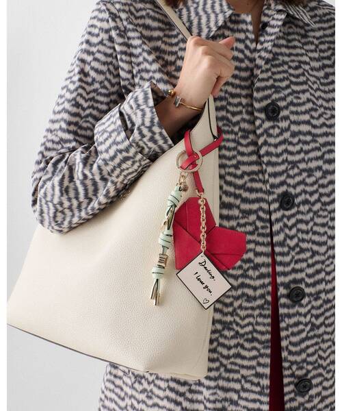 kate spade new york（ケイトスペード ニューヨーク）の「ユアーズ トゥルーリー オリガミ ハート ダングル（キーホルダー・レディース・レッド・ONESIZE）」の2枚目の写真