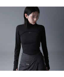 ZENDUST（ジェンダスト）の「Edge Crop Long Sleeve - 3COL（Tシャツ/カットソー）」