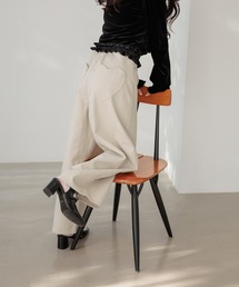 サイドボタン」に該当するレディースのその他パンツ（ワイド・ルーズ