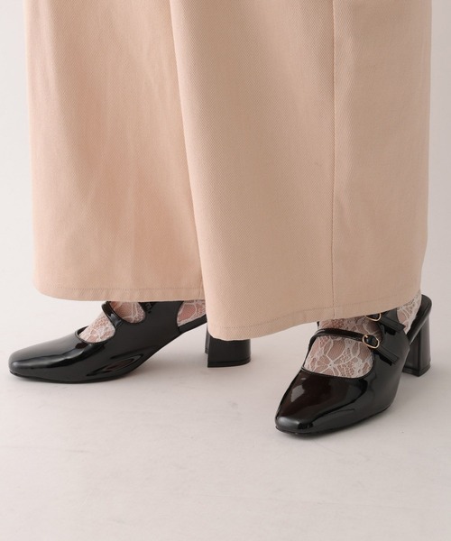 Heather（ヘザー）の「【ウエストサイドボタンで自由にフィット】ハートバレルワイドパンツ　640682（その他パンツ・レディース・ブラック系その他/ピンク/アイボリー・S/M）」の19枚目の写真