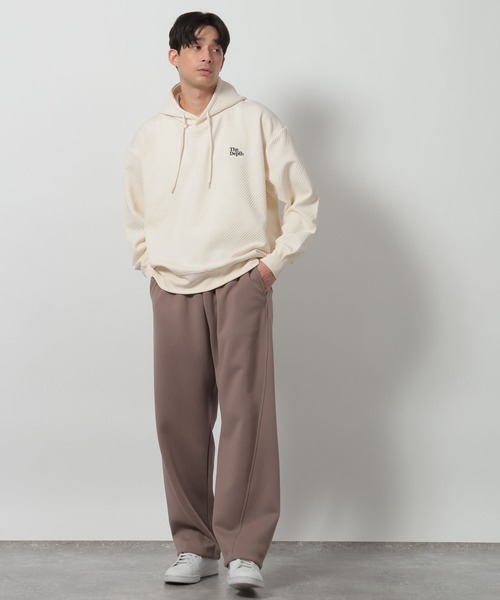 LAKOLE（ラコレ）の「フクレジャガードロゴパーカー / 641653（パーカー・メンズ・レッド/アイボリー/ブラック・LARGE/MEDIUM）」の5枚目の写真