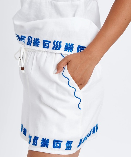 BILLABONG(ビラボン)の「BILLABONG ウィメンズ SUN STAMP SHORTS ショートパンツ 【2026年春夏モデル】/ビラボンウェストゴムショートパンツ(セットアップ対応可能)(その他パンツ・レディース・ホワイト・SMALL)」の5枚目の写真