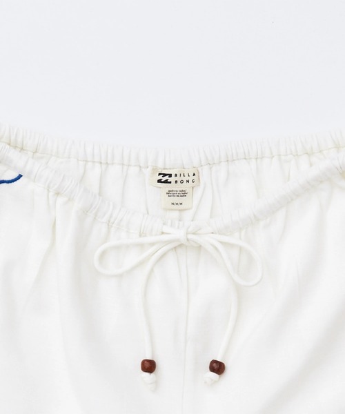 BILLABONG(ビラボン)の「BILLABONG ウィメンズ SUN STAMP SHORTS ショートパンツ 【2026年春夏モデル】/ビラボンウェストゴムショートパンツ(セットアップ対応可能)(その他パンツ・レディース・ホワイト・SMALL)」の7枚目の写真
