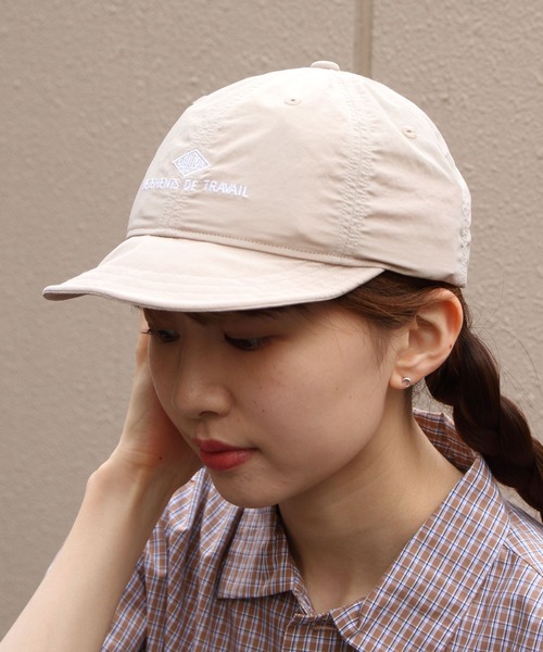 DANTON(ダントン)の「DANTON/ダントン フラットバイザーキャップ FLAT VISOR 6PANEL CAP DT-H0268 WNY(キャップ・メンズ・グレイッシュベージュ/ブラウン/ブラック・FREE)」の3枚目の写真