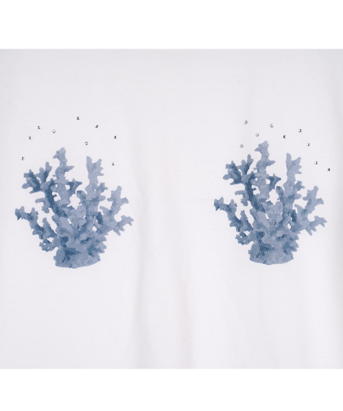 HARDCORE HAPPINESS（ハードコアハピネス）の「コーラリーフ 半袖Tシャツ_ホワイト（Tシャツ/カットソー・レディース・その他・FREE）」の5枚目の写真