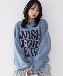 WEGO | WEGO/【26年春新作】グラフィックニットプルオーバー(ニット/セーター)