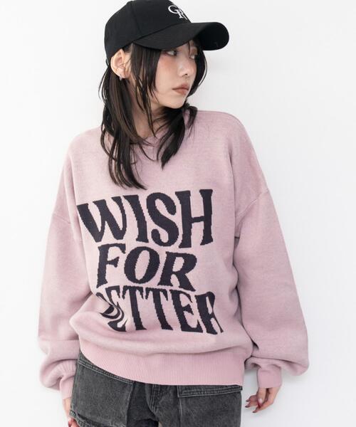 WEGO（ウィゴー）の「WEGO/【26年春新作】グラフィックニットプルオーバー（ニット/セーター・レディース・その他3/その他2/その他10/その他8/その他1/その他9/その他7/その他4/その他6/その他11/その他5・FREE）」の4枚目の写真