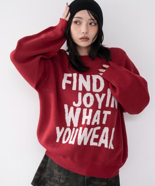 WEGO（ウィゴー）の「WEGO/【26年春新作】グラフィックニットプルオーバー（ニット/セーター・レディース・その他3/その他2/その他10/その他8/その他1/その他9/その他7/その他4/その他6/その他11/その他5・FREE）」の7枚目の写真