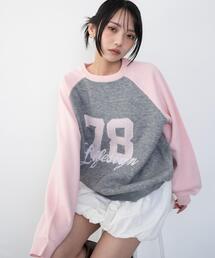WEGO/【26年春新作】グラフィックニットプルオーバー