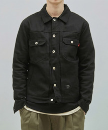 THESTORI（ザ・ストリ）の「コットントラッカージャケット（ブラック）（デニムジャケット）」