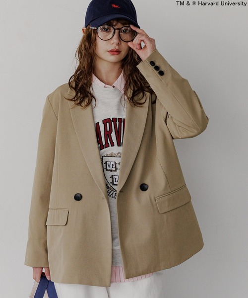 Russell Athletic（ラッセルアスレティック）の「【RUSSELL ATHLETIC (ラッセルアスレティック）】別注カレッジプルオーバー（スウェット・レディース・ボルドー/オフホワイト・FREE）」の19枚目の写真