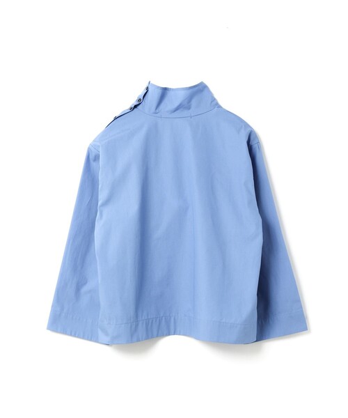 mizuiroind（ミズイロインド）の「mizuiro ind ハイネックシャツ（シャツ/ブラウス・レディース・ブルー/オフホワイト/ベージュ・FREE）」の18枚目の写真