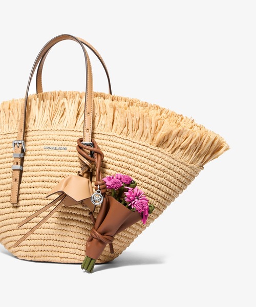 MICHAEL KORS（マイケルコース）の「フローラルブーケ レザー チャーム（その他小物・レディース・ピンク系・FREE）」の3枚目の写真