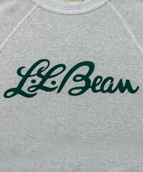 L.L.Bean(エルエルビーン)の「【JAPAN EDITION】ポーテージ・クルーネック・スウェットシャツ(スウェット・レディース・アイボリー/ライトグレー・MEDIUM)」の6枚目の写真