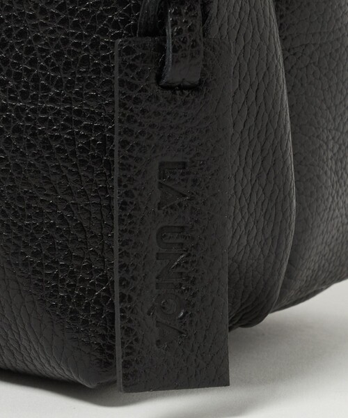 BEAUTY&YOUTH UNITED ARROWS（ビューティーアンドユースユナイテッドアローズ）の「＜LA UNIQA＞レザー 巾着 バッグ（ハンドバッグ・メンズ・ブラック・FREE）」の12枚目の写真
