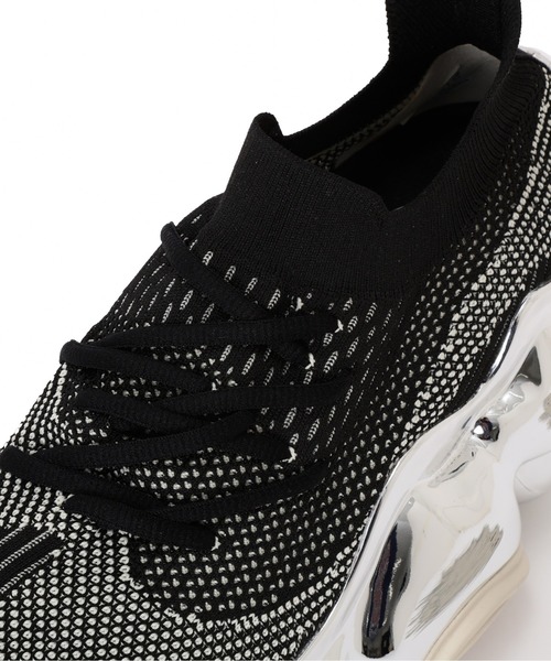 grounds（グラウンズ）の「grounds / グラウンズ / 別注MOOPIE CHROME SCRATCH(2026ss MODEL)（スニーカー・レディース・ブラック・37/38/39/40/41/42/43/44）」の7枚目の写真